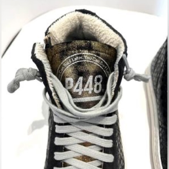 P448 F9 Star 2.0 High-Top Sneaker, size 6.5. - Picture 2 of 5